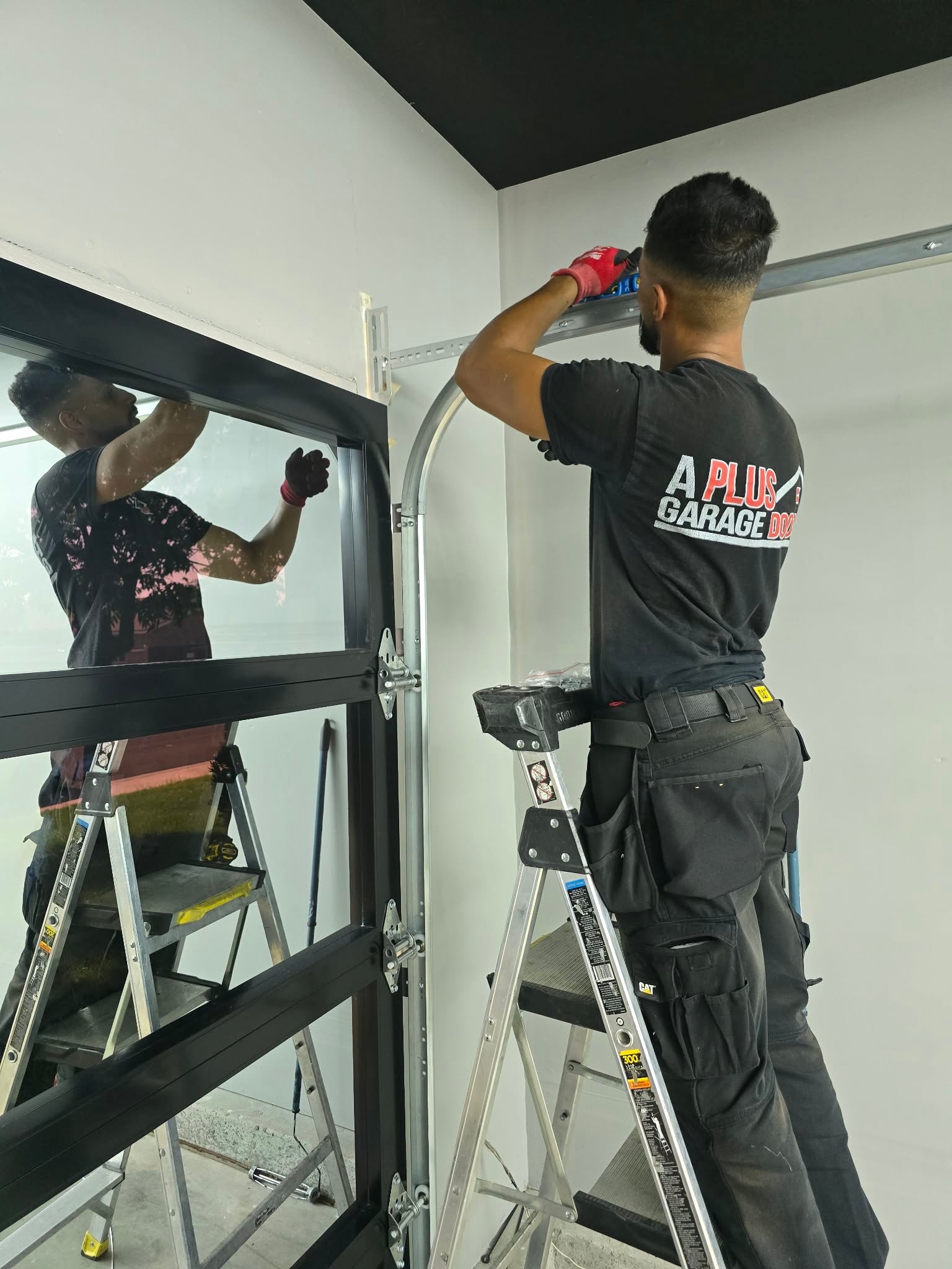 Emergency garage door service